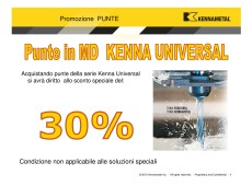 promo kennametal universal