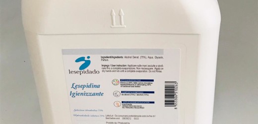 Soluzione idroalcolica al 75% 5lt